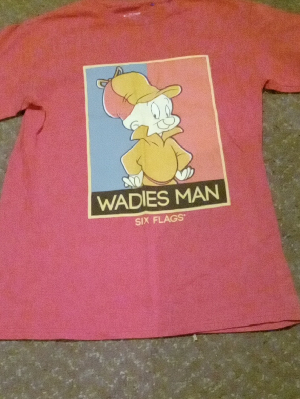 Warner Bros. Looney Tunes Graphic Tee - Coral Red